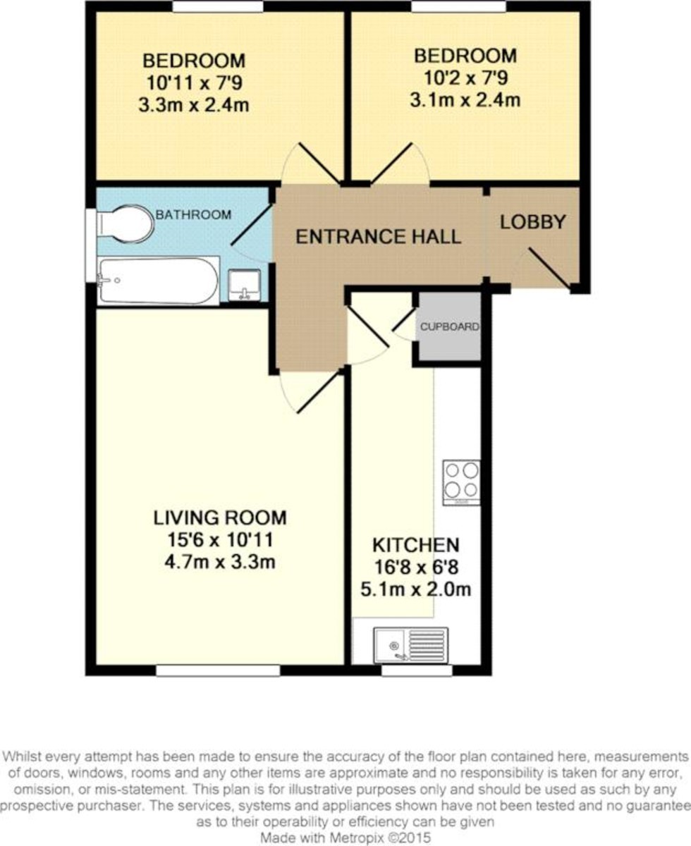 Floorplan for Henley Drive, Frimley Green