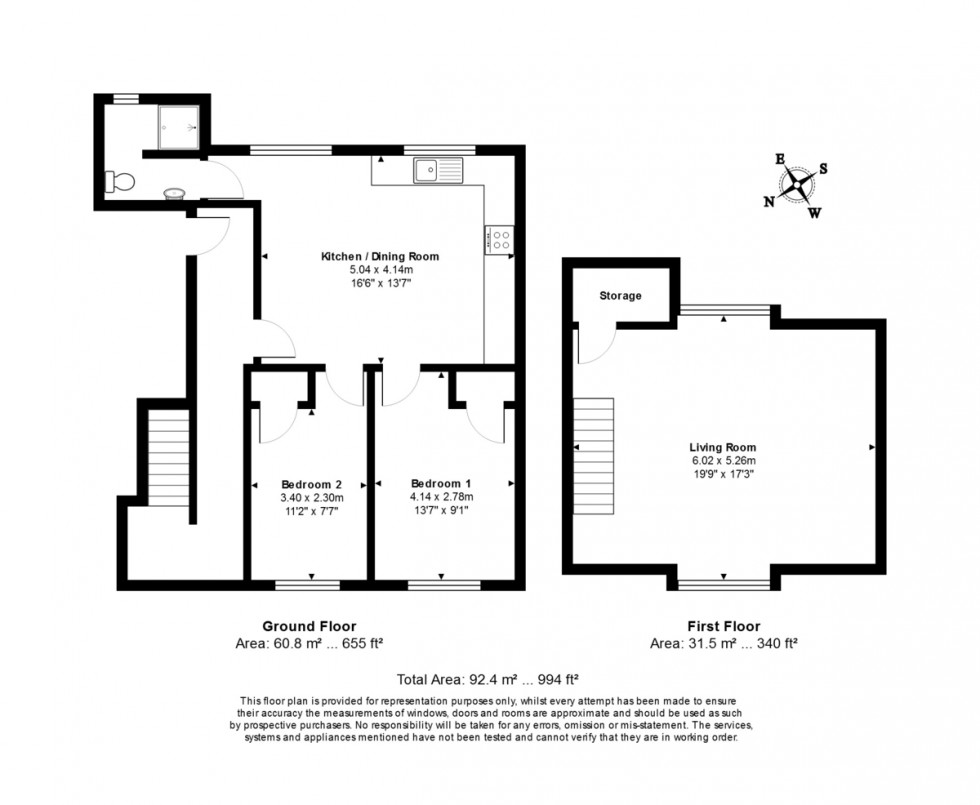 Floorplan for Mytchett, Camberley