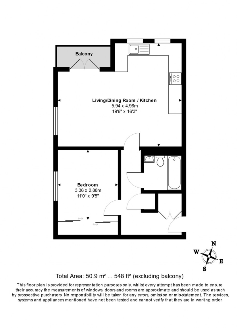 Floorplan for Kingfisher Drive, Camberley, Surrey