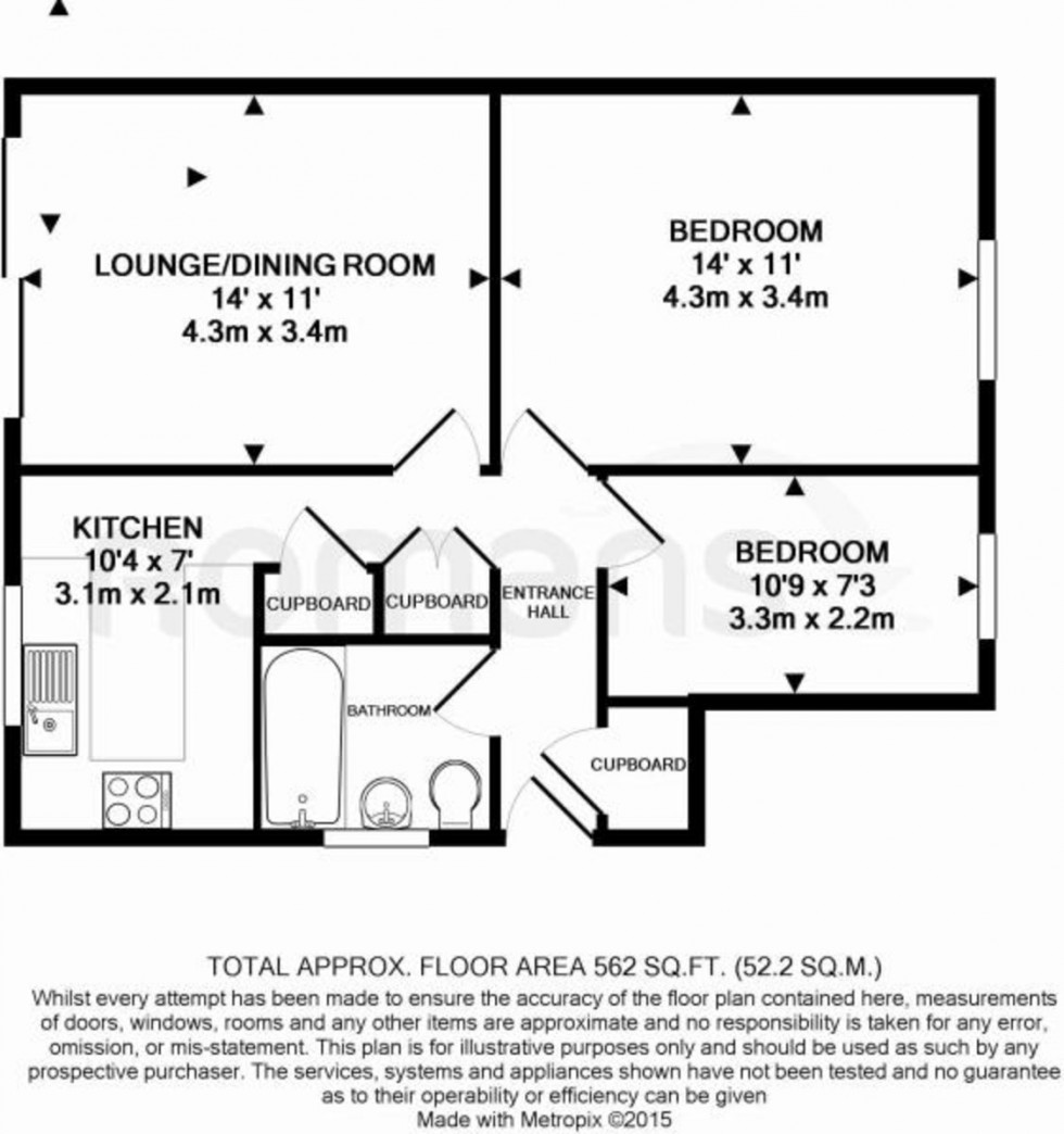 Floorplan for Sandringham Way
