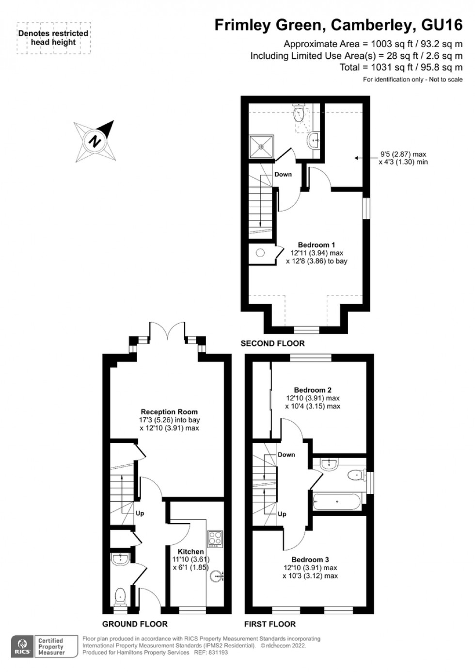 Floorplan for Frimley Green, Camberley