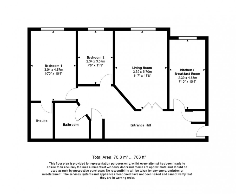 Floorplan for 6 Petworth Court
