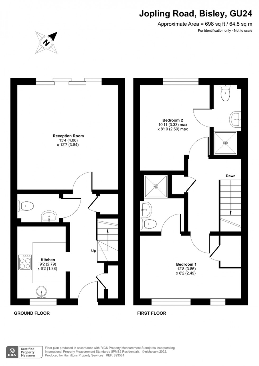 Floorplan for Jopling Road, Bisley