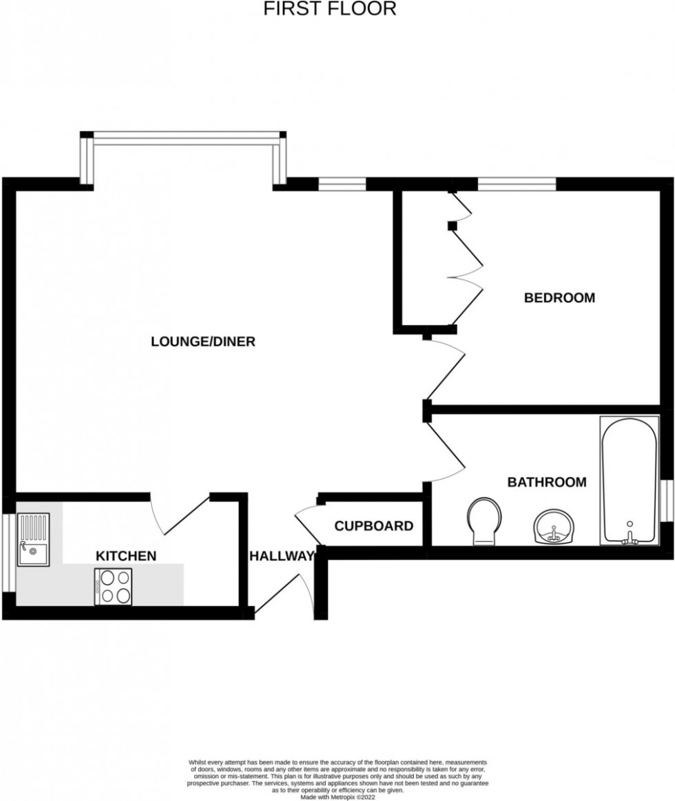 Floorplan for Badshot Lea, Farnham