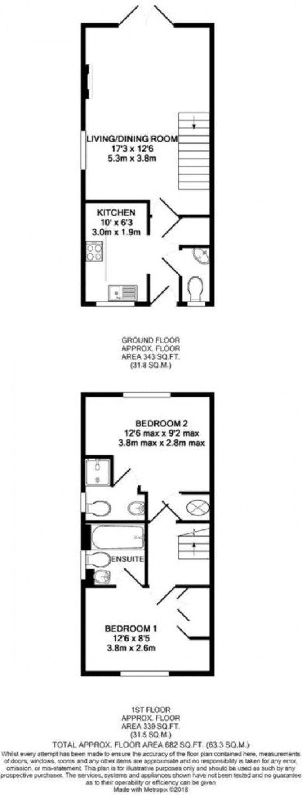 Floorplan for Frimley Green, Camberley