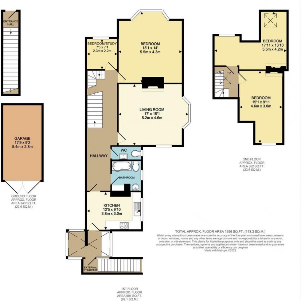 Floorplan for Hillcrest, Farnham