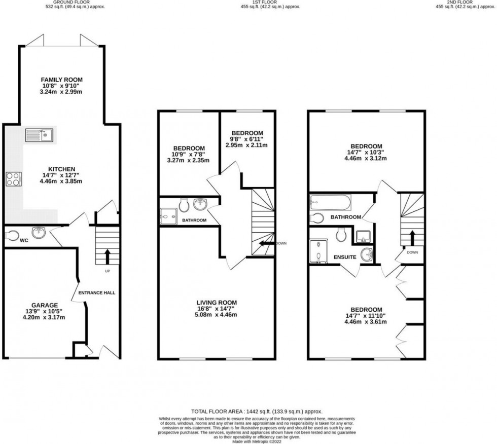 Floorplan for Ash Vale, Aldershot