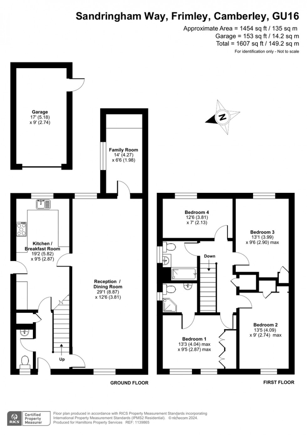 Floorplan for Frimley, Camberley