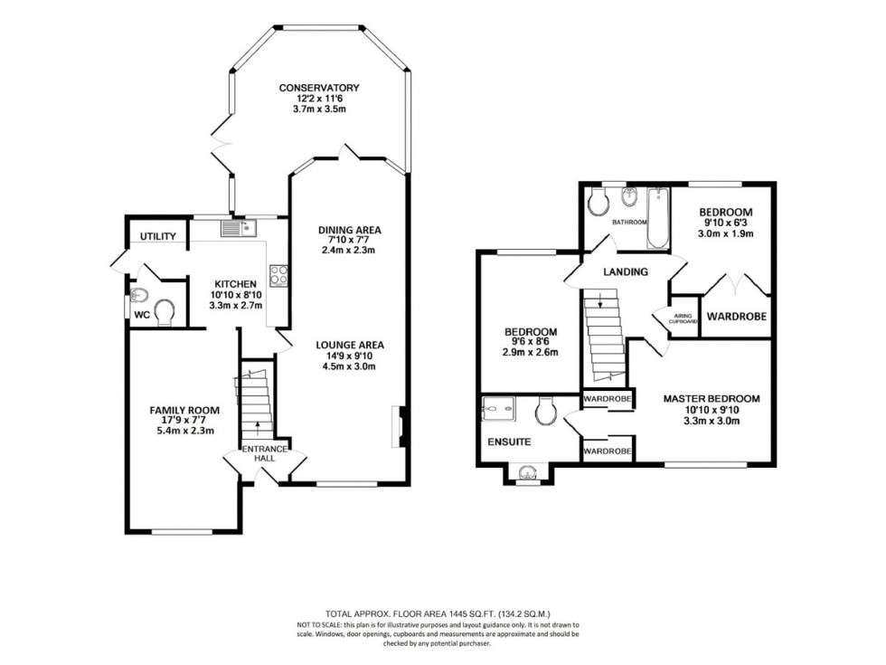 Floorplan for Peninsular Close, Camberley