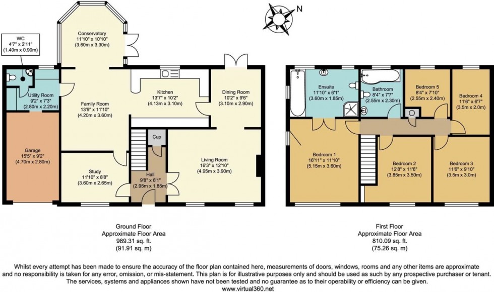 Floorplan for Stratford Road, Ash Vale