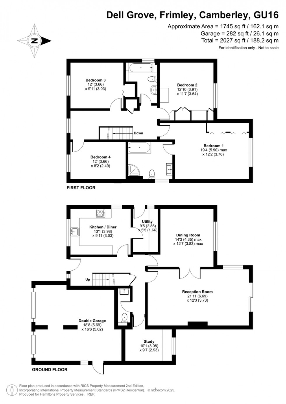 Floorplan for Frimley, Camberley