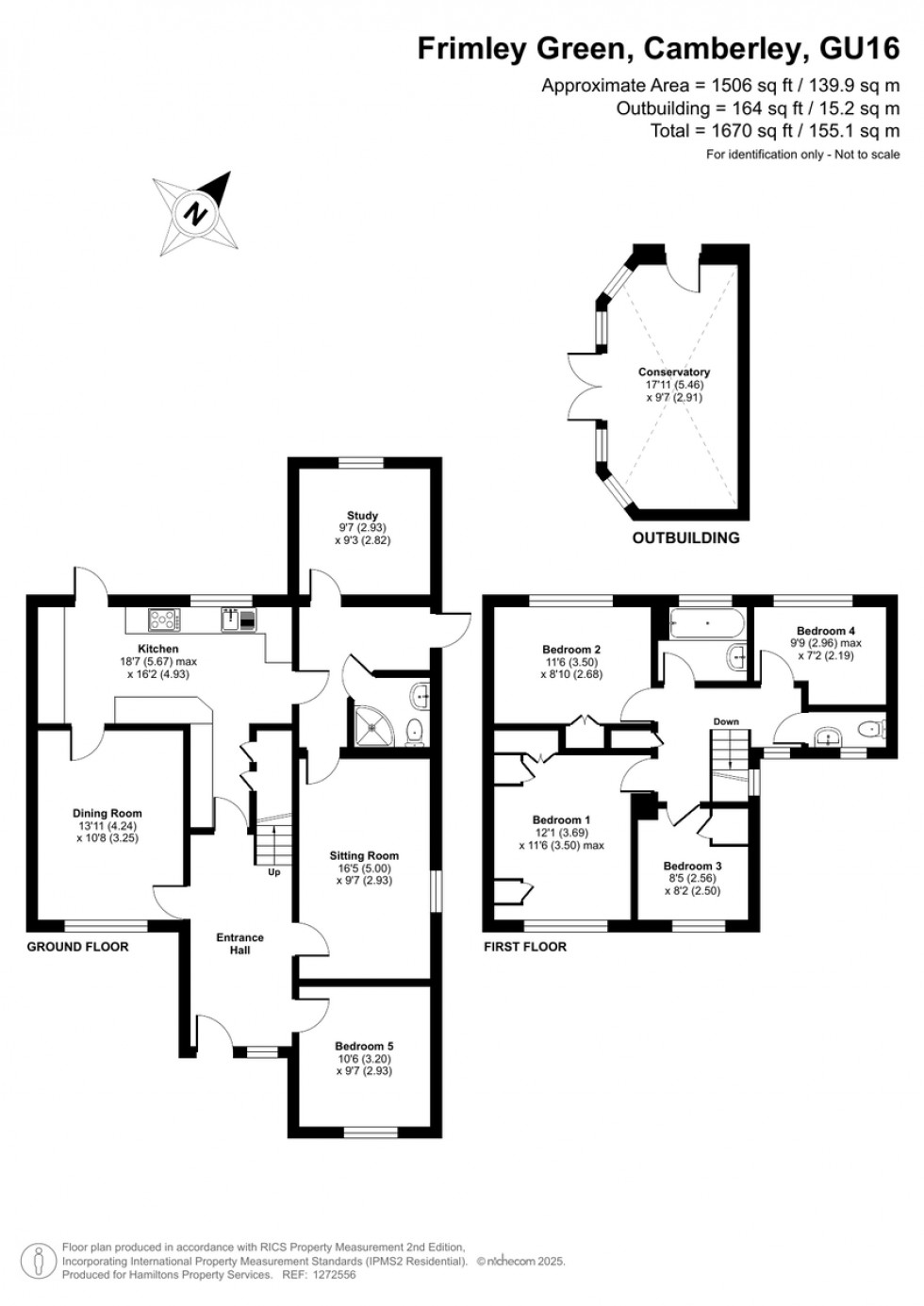 Floorplan for Frimley Green, Camberley