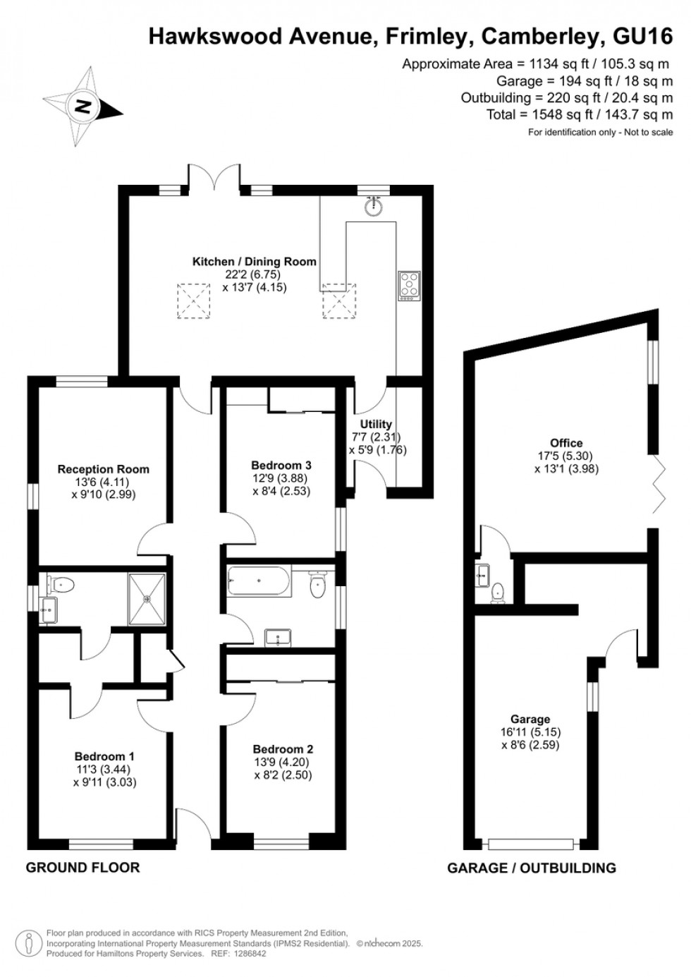 Floorplan for Frimley, Camberley