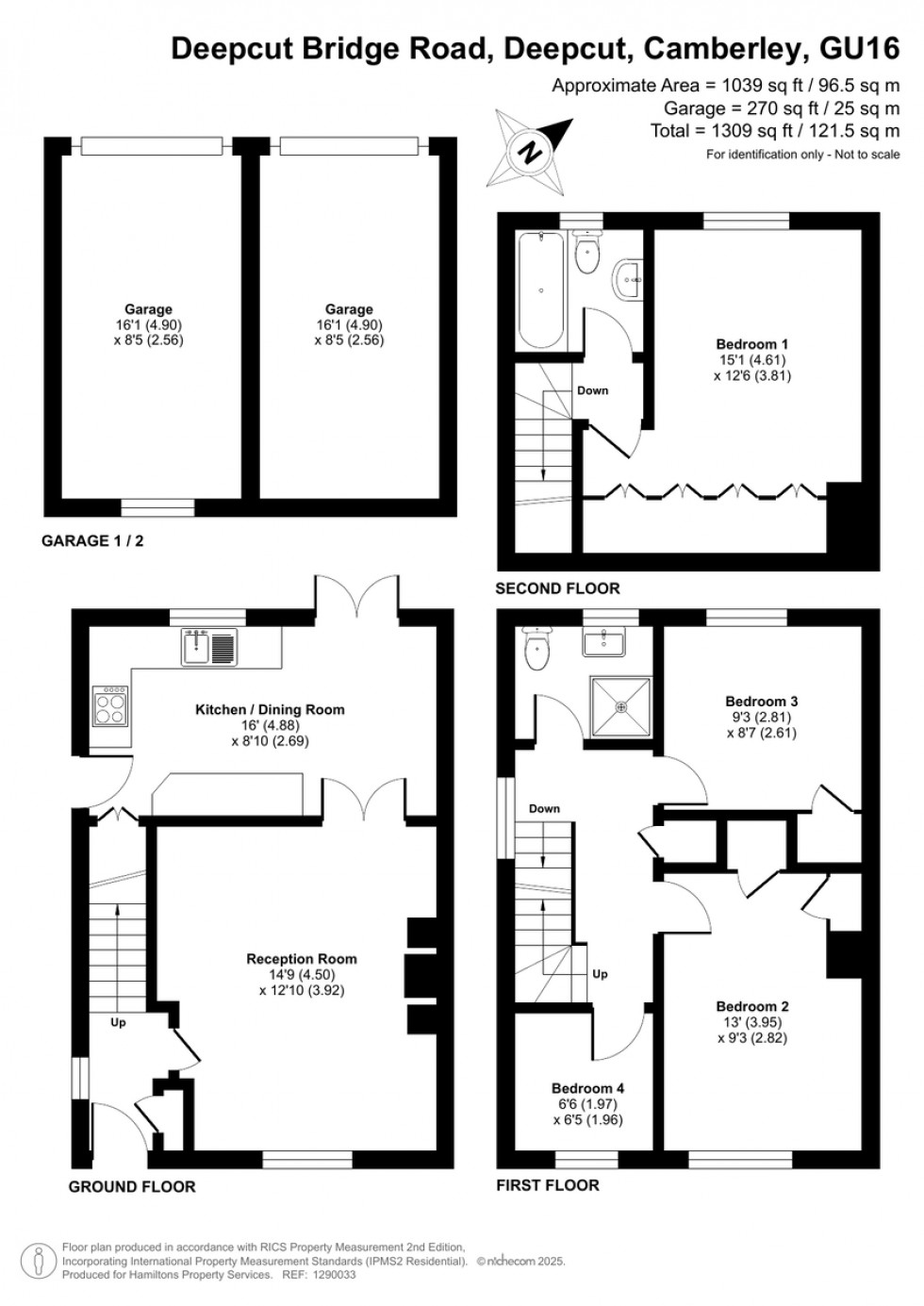 Floorplan for Deepcut Bridge Road, Camberley