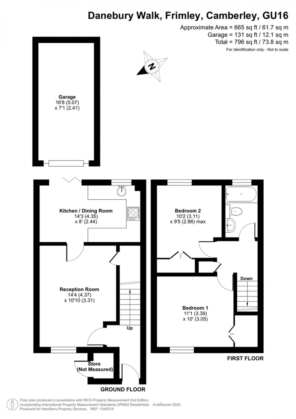 Floorplan for Frimley, Camberley