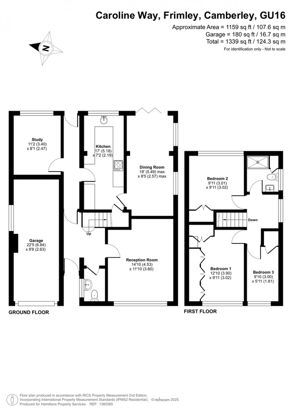Floorplan for Frimley, Camberley