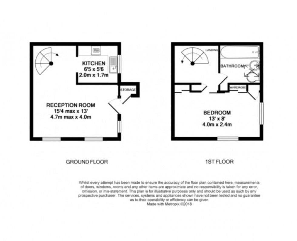 Floorplan for Kimberley, Church Crookham, Fleet