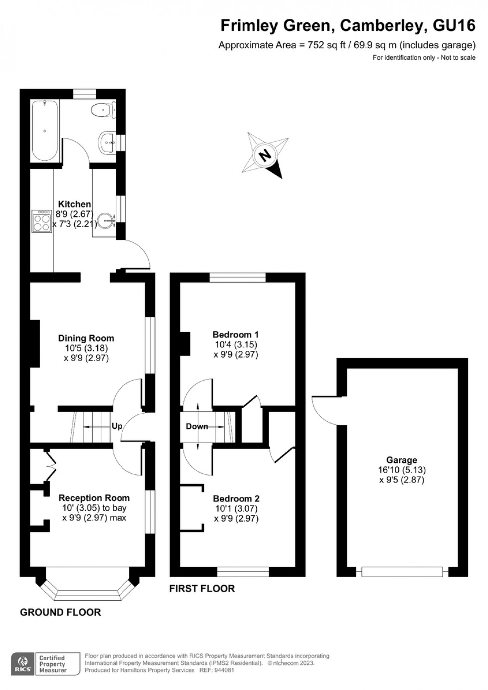 Floorplan for Frimley Green, Camberley