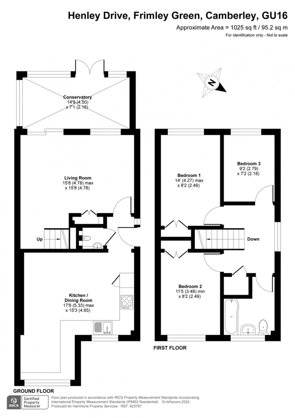 Floorplan for Frimley Green, Camberley