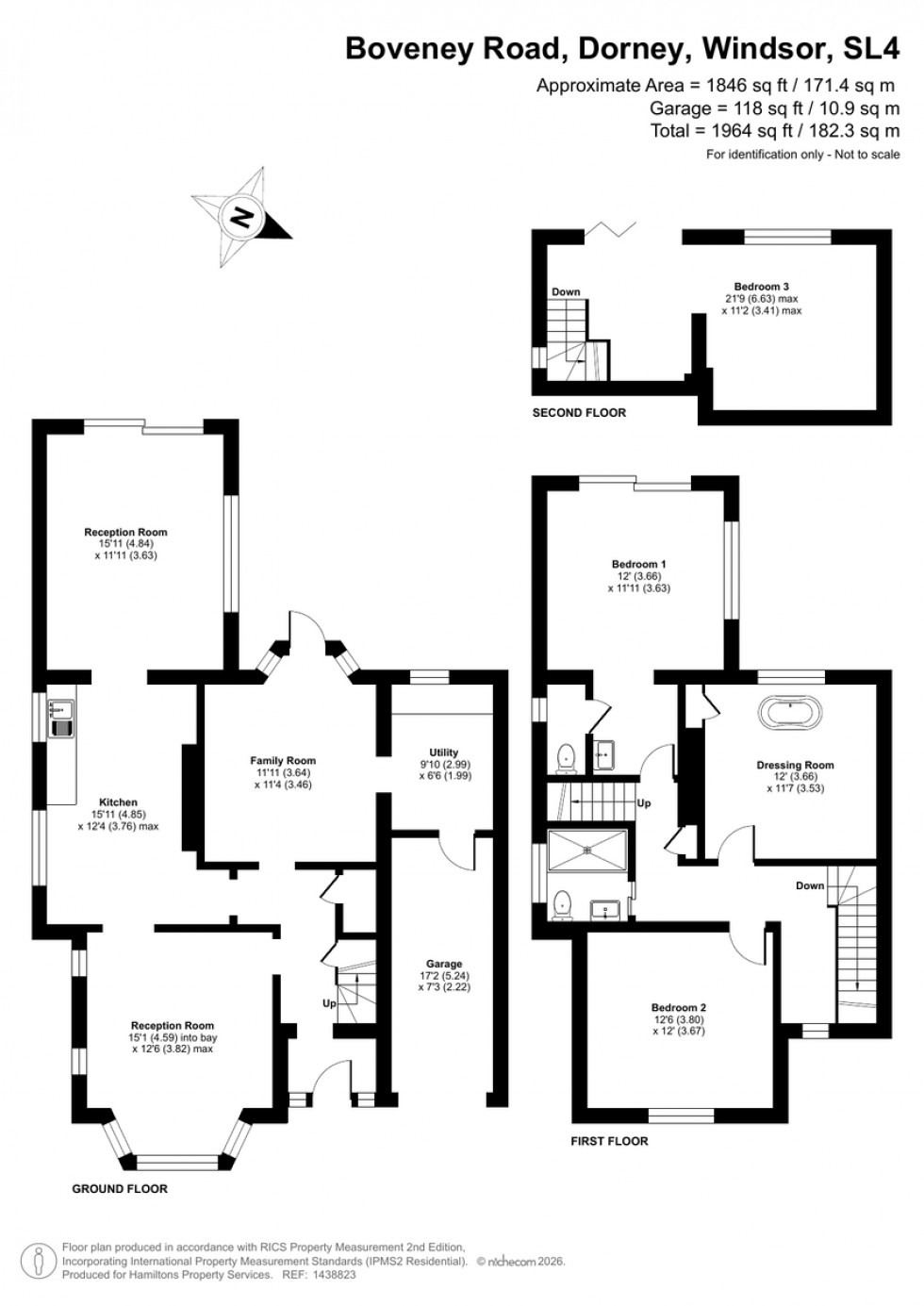 Floorplan for Dorney, Windsor
