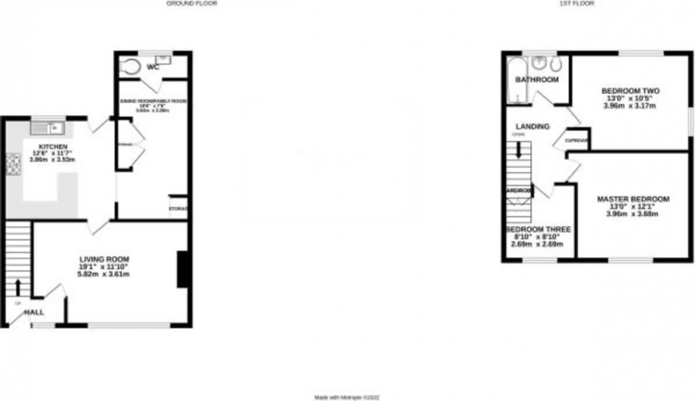 Floorplan for Blackwater, Camberley