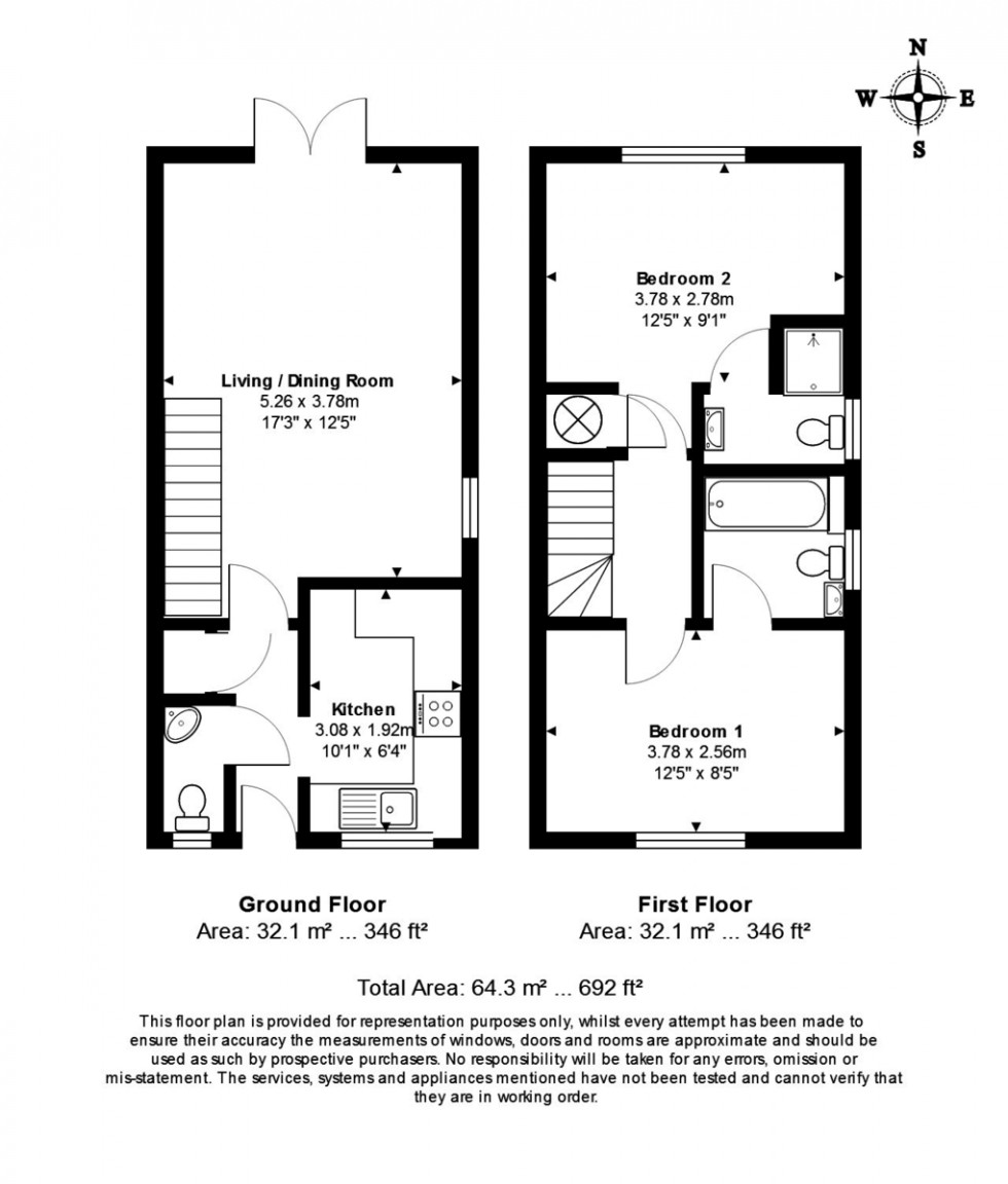 Floorplan for Frimley Green Road, Frimley Green